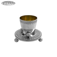 Antique Silver Egg Cup 1880